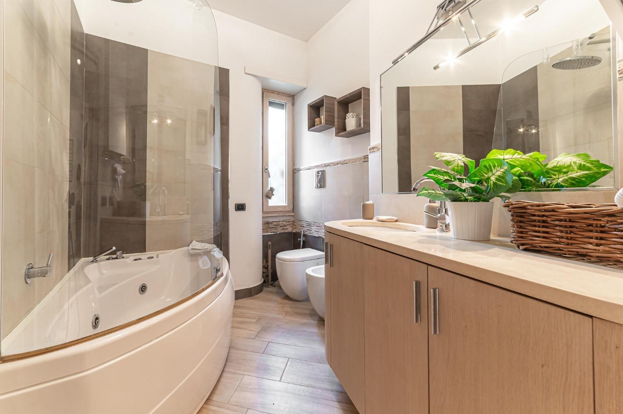 Il Nido Di Roma - Ospedale Gemelli & Garden Apartment Luaran gambar